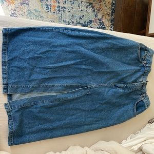 Denim skirt
